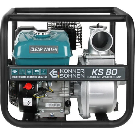 Motopompe per acqua pulita Könner & Söhnen KS 80, 7 ch, 1000 l/min, 3600 tr/min