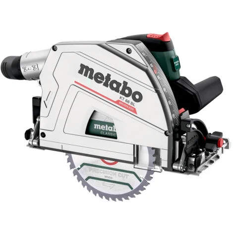 Sega circolare a tuffo Metabo KT 66 BL in metaBOX 340