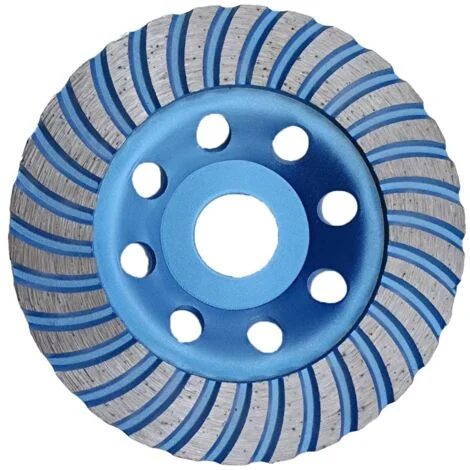 Disco diamantato universale da 125 mm per smerigliatrice angolare - Levigatura di calcestruzzo, marmo, granito, pietra, mattoni - Muratura, intonaco, massetto - Disco abrasivo ad alte prestazioni