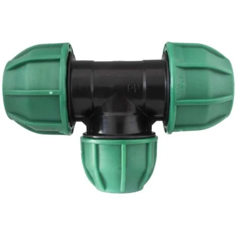 Raccordi a compressione Tee professionale Diametro 25mm PN10