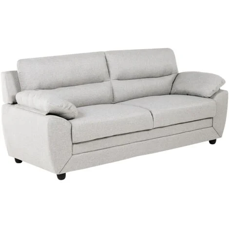 Divano 3 posti in Tessuto Beige - MANOA