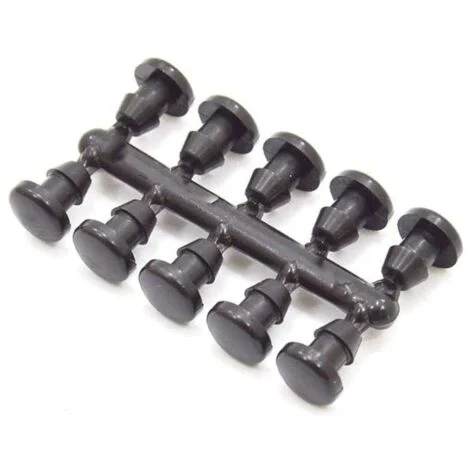 Set di 100 Tappi 4 mm per Microtubi e Chiusura Gocciolatore - Soluzione Pratica per Impianti di Irrigazione