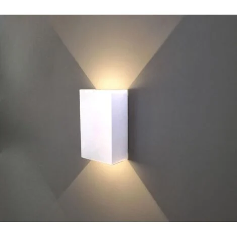 Applique Led Lampada Parete 6W Rettangolare Luce Naturale Interno Esterno