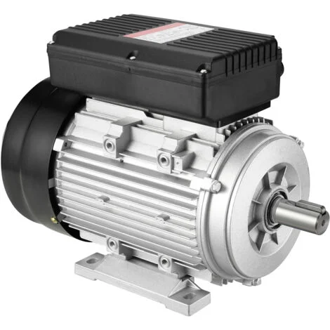 Mophorn Motore Elettrico 2,2KW 2800 Giri/min, AC 220240V 13,8A, 90L, Telaio B3, Motore Compressore deAria Monofase, Albero Chiavetta 24mm, Rotazione CW/CCW Macchine Agricole e Attrezzature Generali