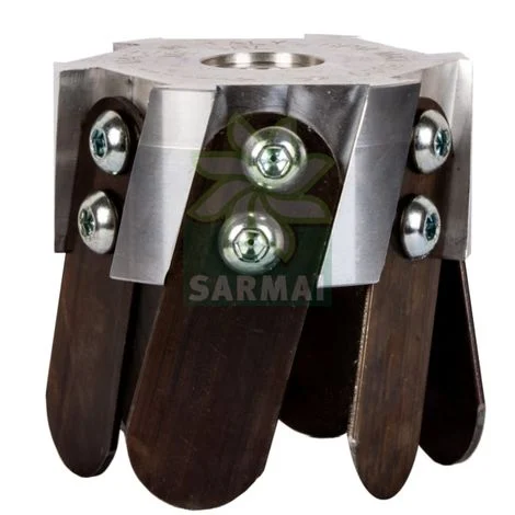 ZAPPETTA FRESA ALLUMINIO PER DECESPUGLIATORE UNIVERSALE FRESATURA TERRA PIANTE