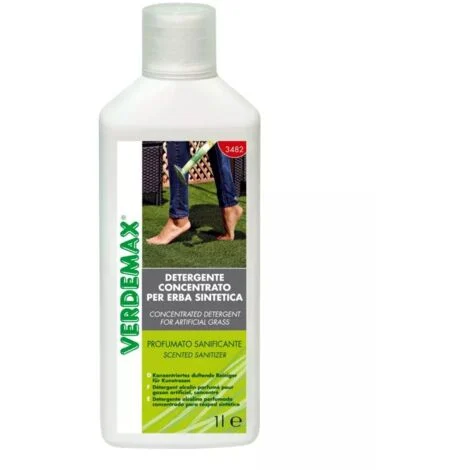 detergente concentrato per prato sintetico verdemax 1 lt