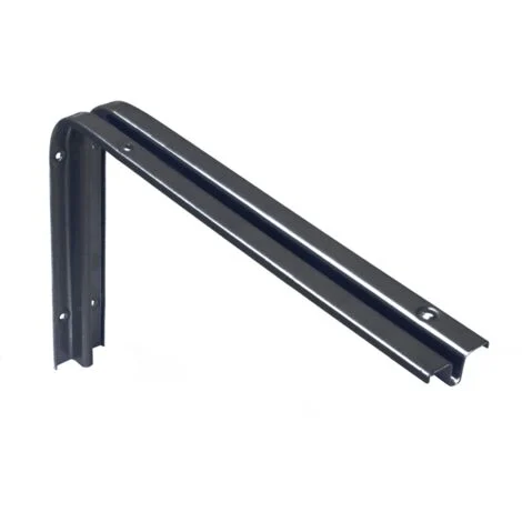 reggimensola "plus" acciaio stampato - 240 x 400 mm. - nero