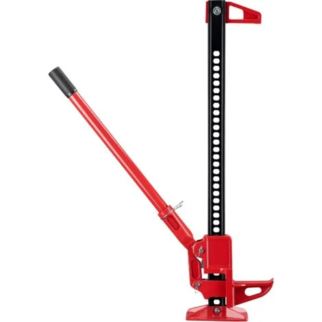 Wiltec Binda meccanica 36'' fino a 3000 kg, altezza di sollevamento massima 76 cm, martinetto in acciaio, cric agricolo fuoristrada, SUV e ATV