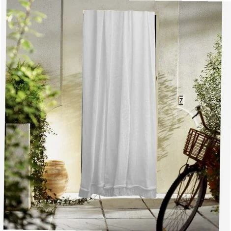 Tenda bianca marsigliese tessuta 140 x 225cm