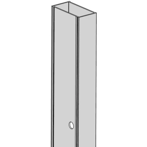Profilo di compensazione +2cm ricambio per box cabina porta doccia mod. Flip