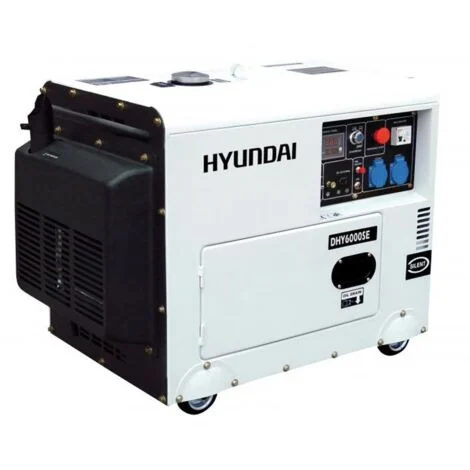 Generatore di corrente diesel 5,2 Kw Hyundai silenziato 65231