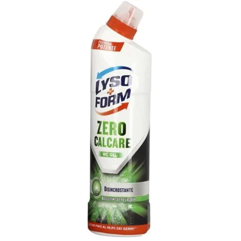 LYSOFORM ZERO CALCARE WC GEL DISINCROSTANTE PINK E LIME
