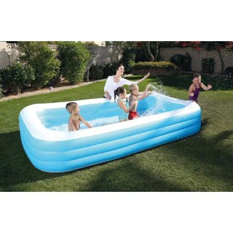 PISCINA RETTANGOLARE GONFIABILE VICO 305X183X56H CM. PISCINE FUORITERRA