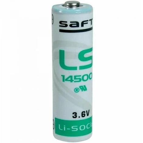 Saft batteria litio 3,6V 2,6Ah AA allarme Lince GR868BOBBY art.4043 - LS14500 BULK