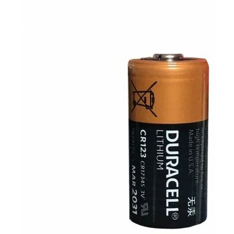 Duracell batteria litio 3V CR123 versione BULK