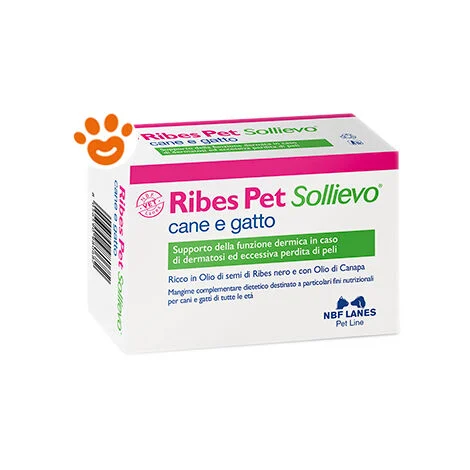 NBF Lanes Dog e Cat Ribes Pet Sollievo- NBF Lanes Dog e Cat Ribes Pet Sollievo - Confezione da 30 Perle