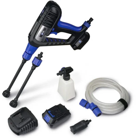 idropulitrice a batteria a freddo annovi reverberi "bc 250 dss" 24 bar 175 l/h 18 v 2,5 ah