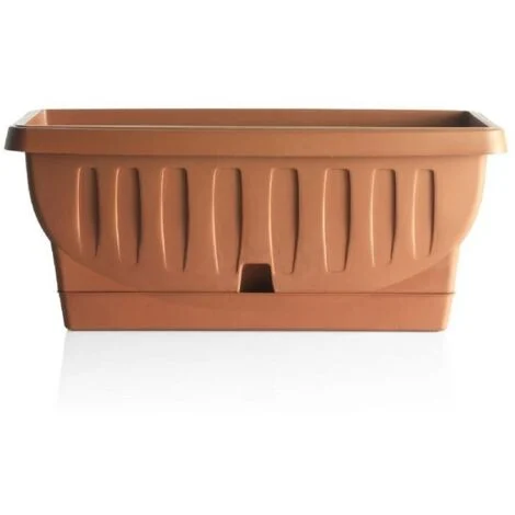 fioriera natura cm. 50 terracotta