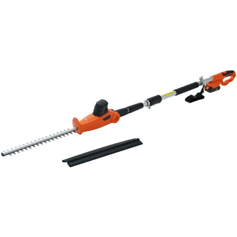 Mophorn Tagliasiepi telescopico a batteria 20V con lama da 18" e potente strumento da giardino