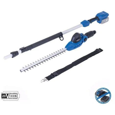Tagliasiepi Telescopico 410 mm a 20v senza batteria ixes Scheppach c-phs410-x