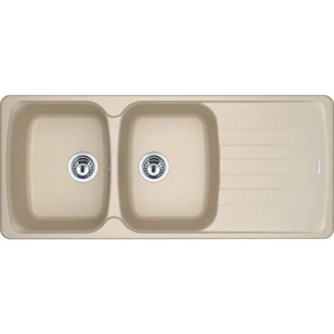 Lavello Franke Antea da incasso 116X50 2V Avena Gocciolatoio reversibile [114.0490.256]