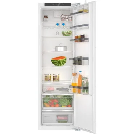 Bosch Serie 6 KIR81ADD0. Capacità netta frigorifero: 310 L, Classe climatica: SN-ST, Emissione acustica: 34 dB. Numero di ripiani frigorifero: 7, Numero di cassetti per verdura: 2. Tipo di lampada:...