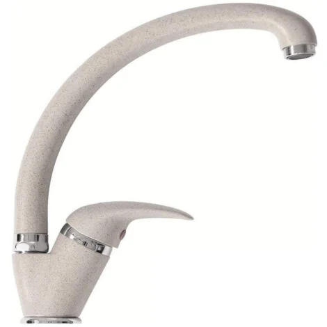 Cleafe - Miscelatore Canna Bassa Avena52940 Doppio Foro Monocomando Rubinetteria -