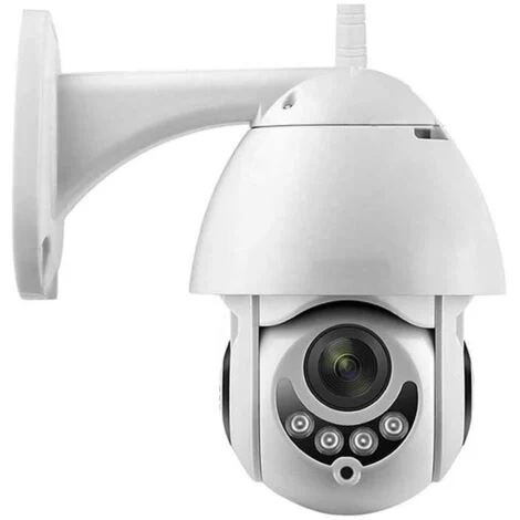 TrAdE Shop Traesio - Telecamera Ip Camera Full Hd 1080p Wireless Motorizzata Wifi Internet Da Esterno -