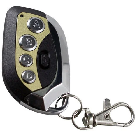 TrAdE Shop Traesio - Telecomando Per Cancello Automatico Universale A 4 Canali Frequenza 433,92mhz N -