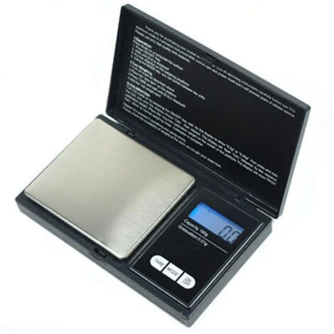 TrAdE Shop Traesio - Mini Bilancia Bilancino Digitale 500 Gr A 0.1 Gr Precisione Pesa Oro Gioielli -