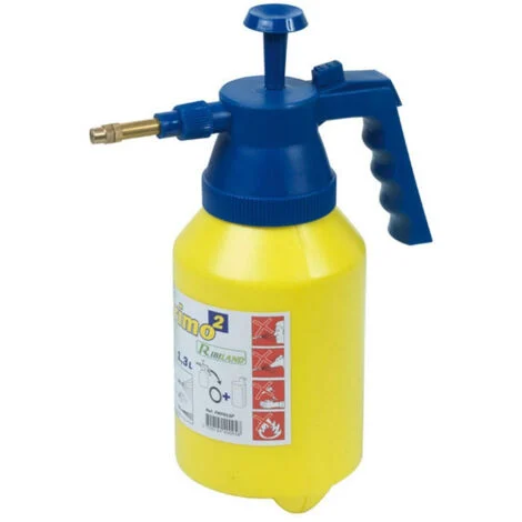 TrAdE Shop Traesio - Nebulizzatore Spruzzatore Manuale A Pressione Nebulizzatore 1,5 Lt Ugello Ottone -