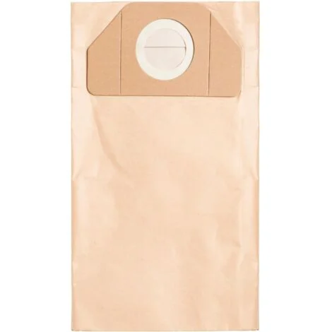 Black+Decker Sacchetti Filtro in Carta 30 l per Aspiratori Solidi e Liquidi (5 pcs)