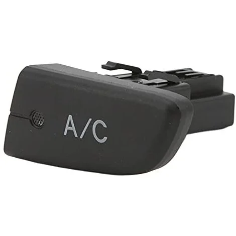 Interruttore a pulsante del sistema A/C 6554KX di ricambio per Citroen C1 2005-2014, Peugeot 107 2005-2014 e Aygo Mk1, pulsante dell'aria condizionata AC con cappuccio
