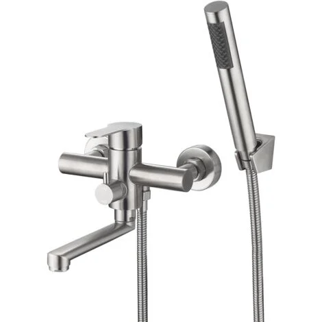 Rubinetto per vasca con doccetta sistemi doccia rubinetto doccia con beccuccio da 18 cm miscelatore monocomando per bagno
