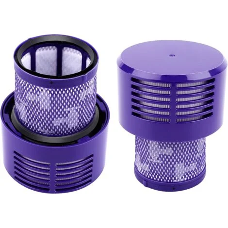 Filtro Dyson V10 SV12, filtro per aspirapolvere Dyson Cyclone V10 SV12 serie V10 Absolute/Animal/Total Clean/Motorhead, pezzo di ricambio n. DY-969082-01 (2 pezzi) (V10)