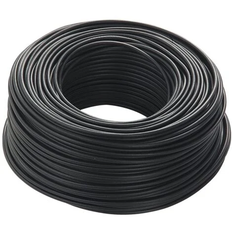 Cavo nero da 1x1,5mm² - 10mt cordina unipolare fs17