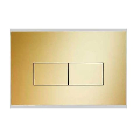 PLACCA DI COMANDO ECO LINEA ACRILICO DOPPIO TASTOOro PUCCI