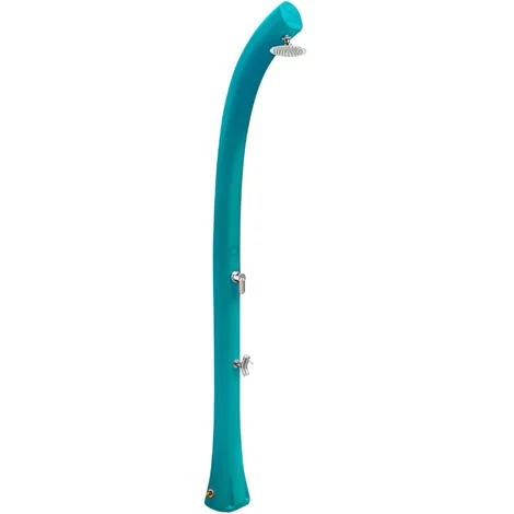 Doccia Solare da Esterno Giardino 26L Miscelatore e Lavapiedi Arkema New Happy Blue Ocean