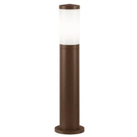 Palo Basso Moderno Panama Alluminio Ruggine-Corten 1 Luce E27 300Cm