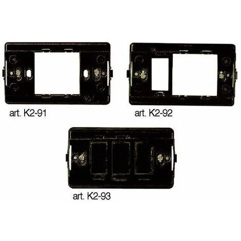 Supporto per Placca 1 Posto (Presa Schuko) Linea Magic K2-91