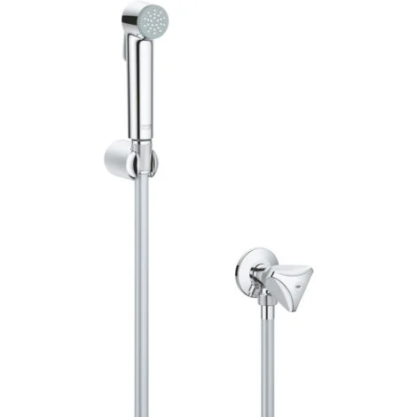Grohe Tempesta-F - Rubinetto di erogazione a muro con doccetta bidet, cromato 27514001