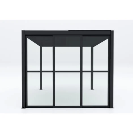 ANDROSS - laterale in policarbonato per pergola bioblimatica 3 m
