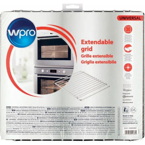 Griglia universale estendibile (35-56 cm x 32,5 cm) originale - Forni, Fornelli Elettrici e a Gas - WPRO - 602178015250040845
