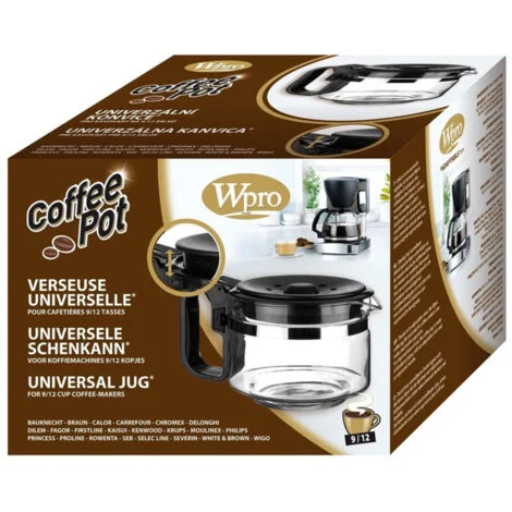Caraffa universale con coperchio alto. 10-12,5 cm originale (9-12 tazze) - Macchina da caffe, Caffettiera - WPRO - 44952