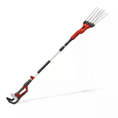 Einhell - Scuotitore per frutta a batteria GE-FS 18/53 Li-Solo Power X-Change (18 V, altezza di lavoro con funzione telescopica, rebbi leggeri e robusti) Consegnato senza batteria o caricabatteria