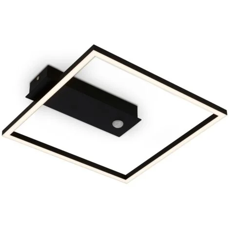 Applique Moderna Nici Metallo Nero Led Integrato 12,5W 3000K