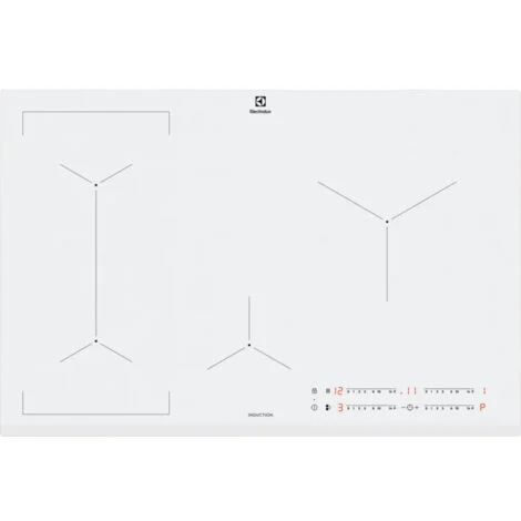 Electrolux EIL83443BW Bianco Da incasso 78 cm Piano cottura a induzione 4 Fornelli