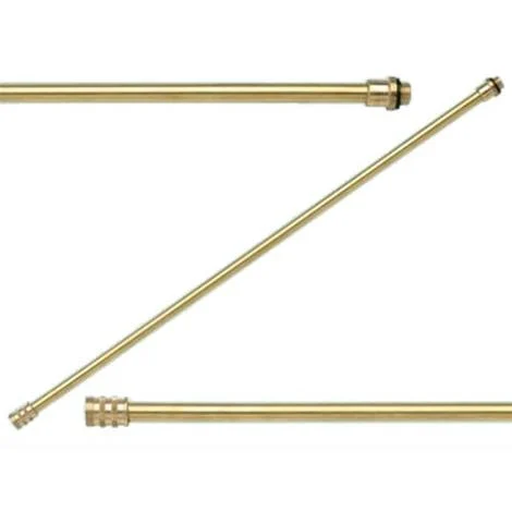 Prolunga Per Lancia Pompa Irroratrice In Ottone 50 Cm Con Raccordi M.F.2093