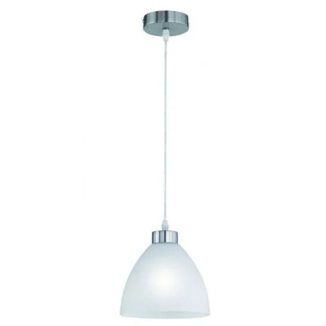 Lampada Sospensione Interno Cupola Vetro Opale 20 cm Dallas GD Trio
