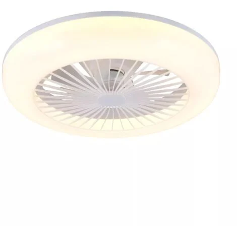ventilatore da soffito con led "mora" bianco ø45 cm 13w
